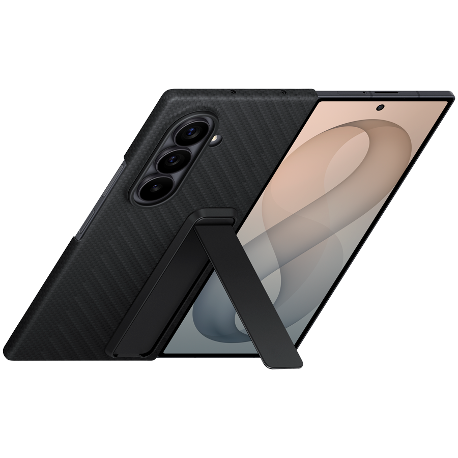Samsung Galaxy Fold8 Ultra Carbon Standing Black
