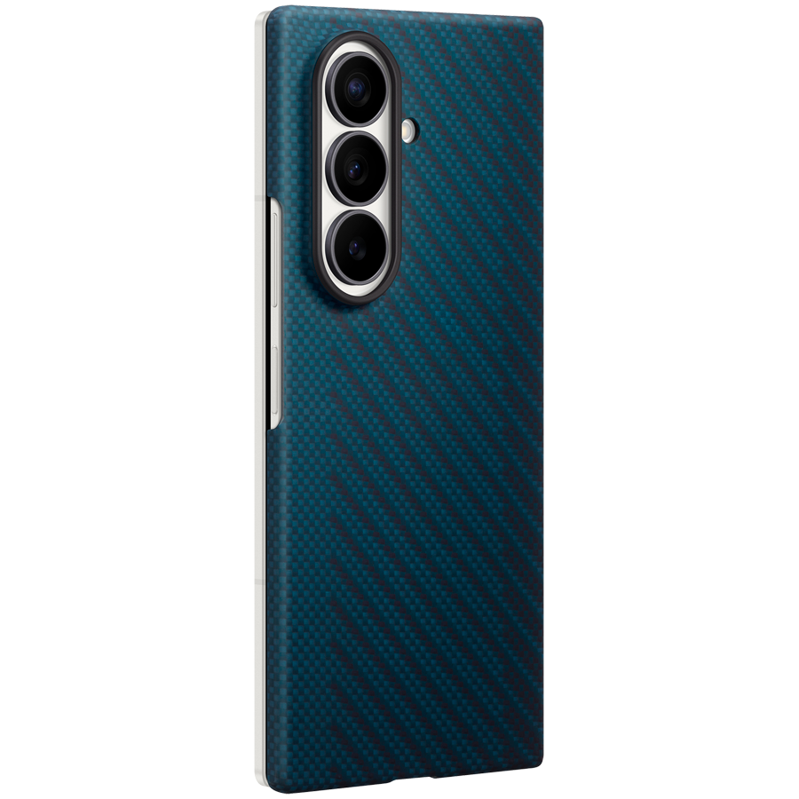 Samsung Galaxy Fold8 Ultra Carbon Magnet Case Navy