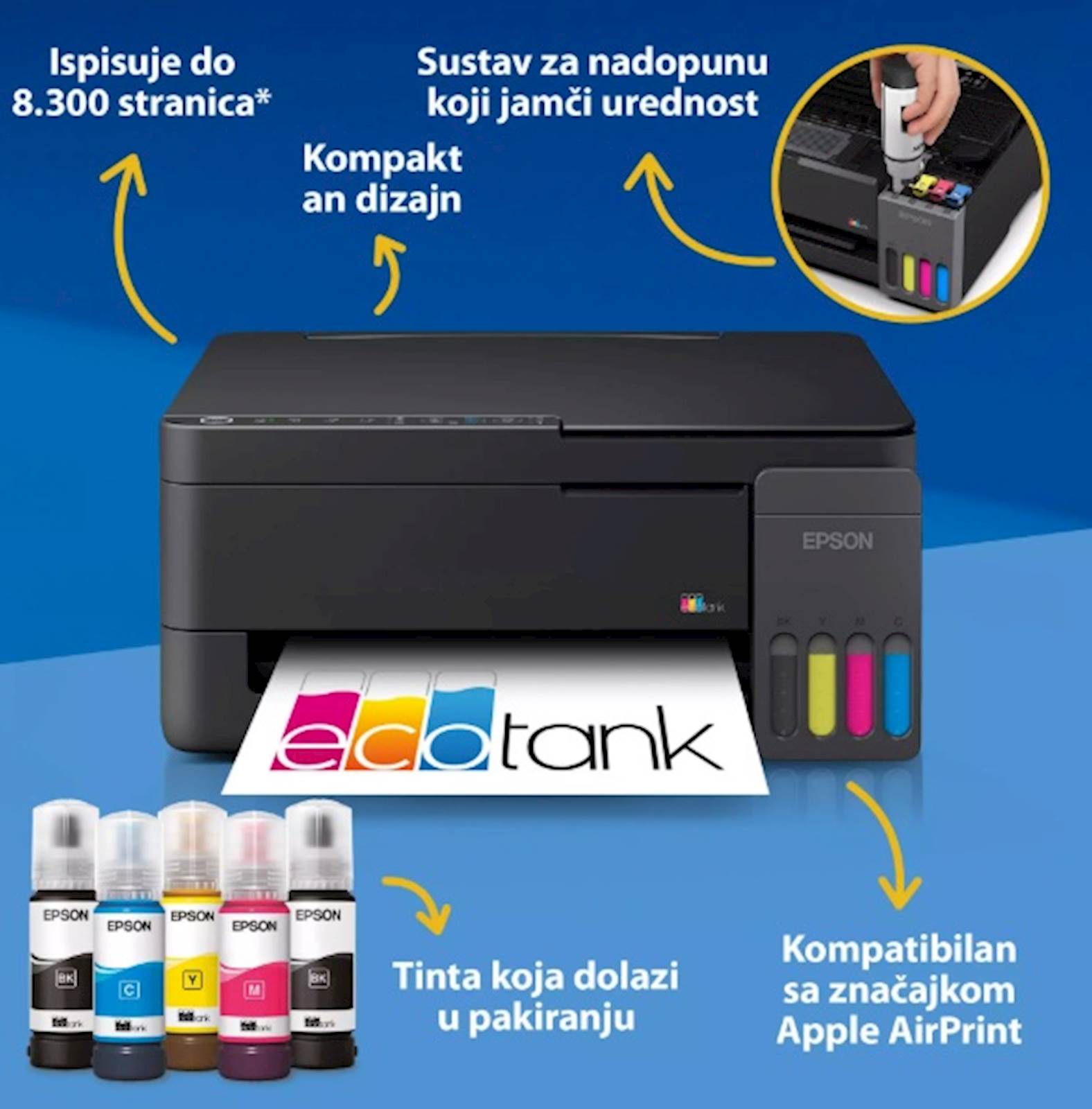 MFP EPSON EcoTank  L3350