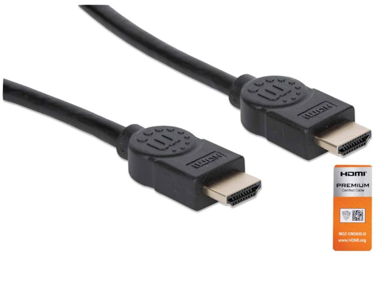 Kabl HDMI MANHATTAN Male to Male 4K 3D 1,8m