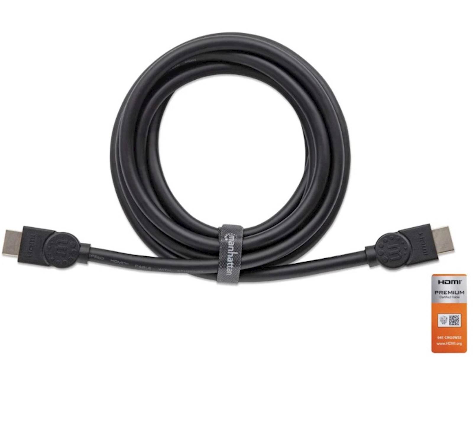 Kabl HDMI MANHATTAN Male to Male 4K 3D 1,8m
