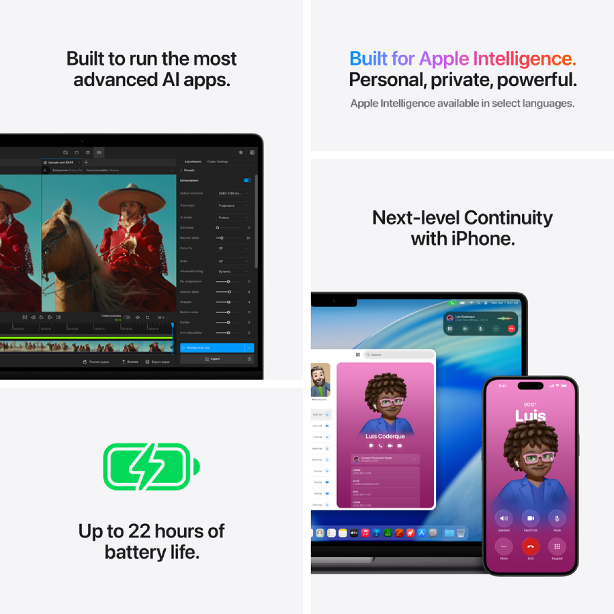 MacBook Pro 14-inch, Space Black,Model A3426,APPLE M5 PRO, 15C CPU, 16C GPU,24GB unified memory,96W USB-C Power Adapter, 1TB SSD storage, 3x TB5, HDMI, SDXC, MagSafe 3,Touch ID,XDR display,Standard display,Force Touch Trackpad, KEYBOARD-INT