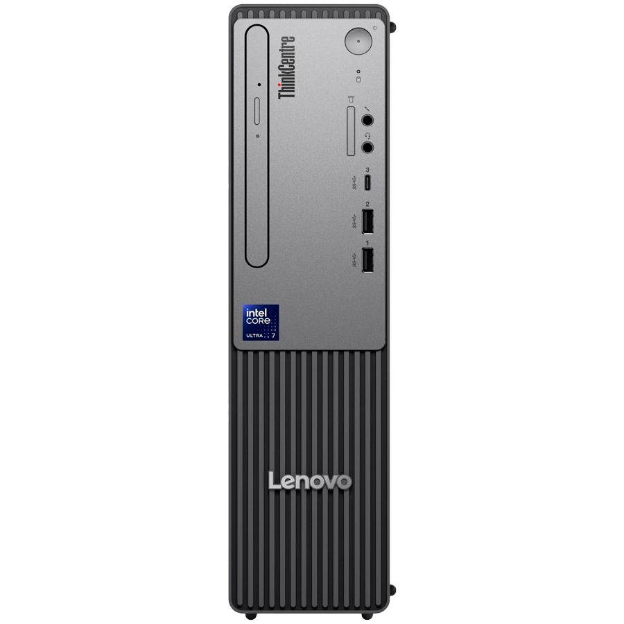 ThinkCentre NEO 50s GEN 6 SFF, Intel Core Ultra 5 225, 16GB DDR5, 512GB SSD, Front: 1x USB-C, 2x USB-A 3.2, Rear: 2x USB-A 2.0, 2x USB-A 3.2, HDMI, DP, RJ-45, Card Reader, WiFi 6E, BT5.3, BH USB Kyb and Mouse, 200W 90%, No OS, 3Yr