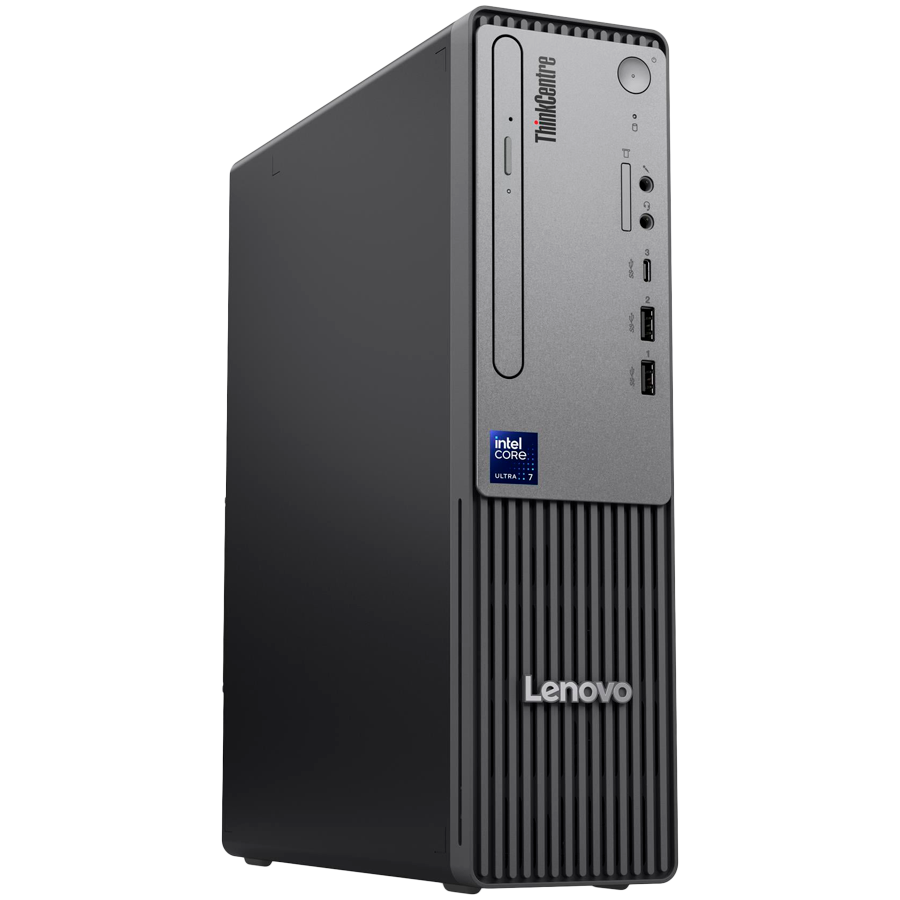 ThinkCentre NEO 50s GEN 6 SFF, Intel Core Ultra 5 225, 16GB DDR5, 512GB SSD, Front: 1x USB-C, 2x USB-A 3.2, Rear: 2x USB-A 2.0, 2x USB-A 3.2, HDMI, DP, RJ-45, Card Reader, WiFi 6E, BT5.3, BH USB Kyb and Mouse, 200W 90%, No OS, 3Yr
