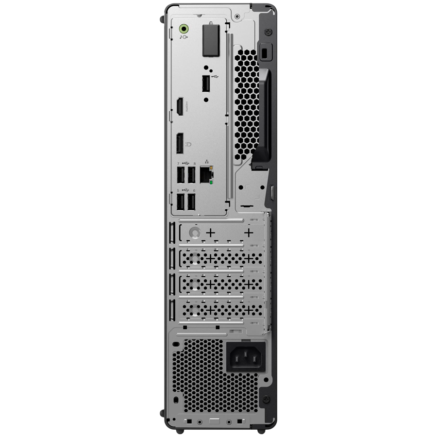 ThinkCentre NEO 50s GEN 6 SFF, Intel Core Ultra 5 225, 16GB DDR5, 512GB SSD, Front: 1x USB-C, 2x USB-A 3.2, Rear: 2x USB-A 2.0, 2x USB-A 3.2, HDMI, DP, RJ-45, Card Reader, WiFi 6E, BT5.3, BH USB Kyb and Mouse, 200W 90%, No OS, 3Yr