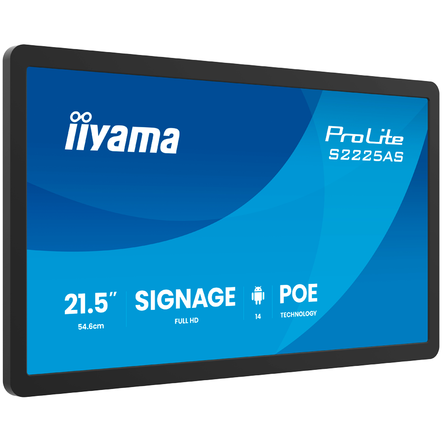 IIYAMA Monitor LED S2225AS-B1P Android Touch