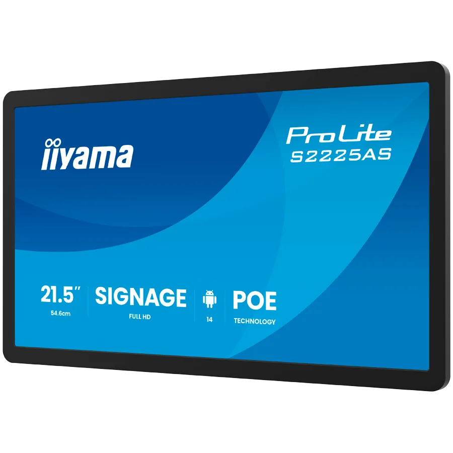 IIYAMA Monitor LED S2225AS-B1P Android Touch