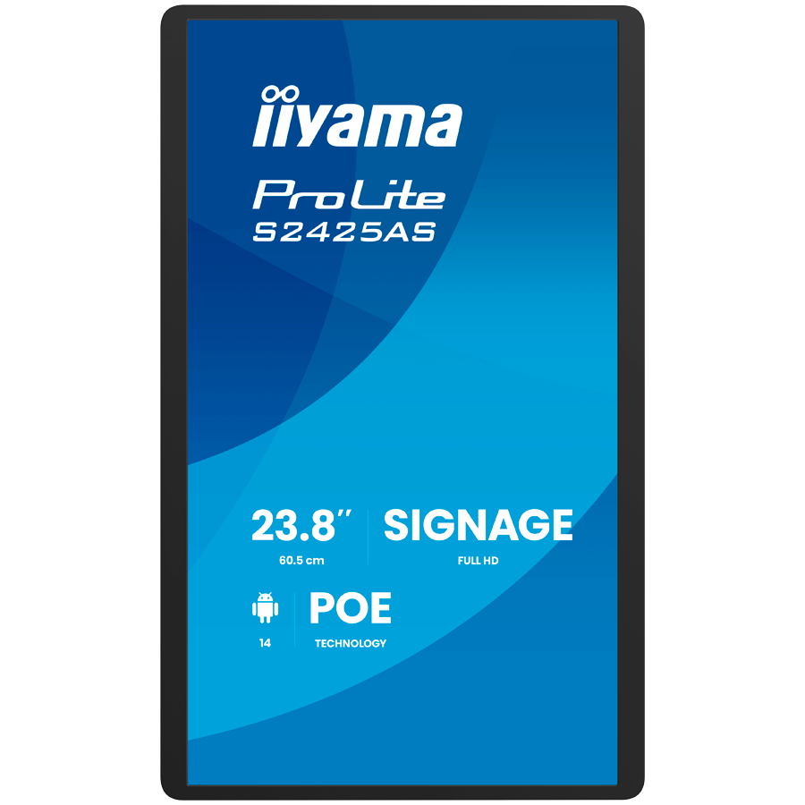 IIYAMA Monitor LED S2425AS-B1P Android Touch