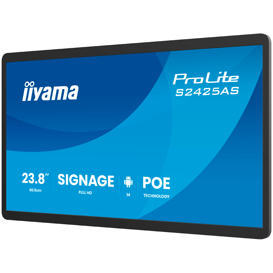 IIYAMA Monitor LED S2425AS-B1P Android Touch