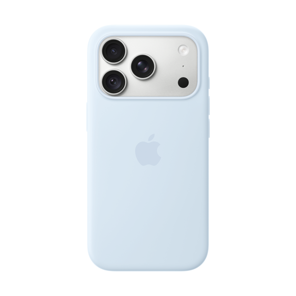 iPhone 18 Pro Silicone Case with MagSafe - Crisp Blue, Model A3701