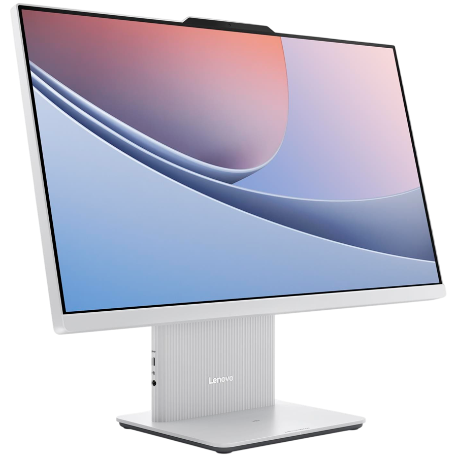LENOVO IdeaCentre AIO 24 23.8" FHD IPS, Intel Core Ultra 7 256V, 16GB LPDDR5X, 512GB SSD, 1x USB-A 3.2, 2x USB-A 2.0, 1x USB-C, HDMI In-Out, RJ4-5, WiFi 6, BT5.3, BH Wireless Kyb+Mouse, No OS, Cloud Grey, 2Yr