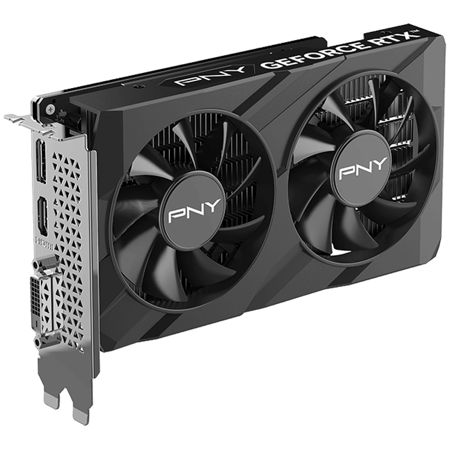 PNY Video Card NVIdia GeForce RTX 3050 6GB VERTO Dual Fan Edition DLSS 3