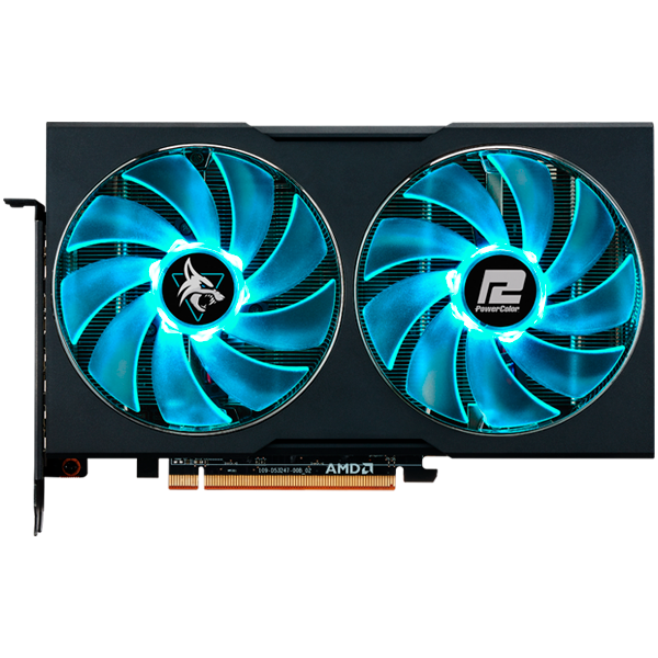 Power Color Radeon RX 7600 8GB GDDR6 128bit, 3x DP, 1x HDMI, 2 fans, 2 slot