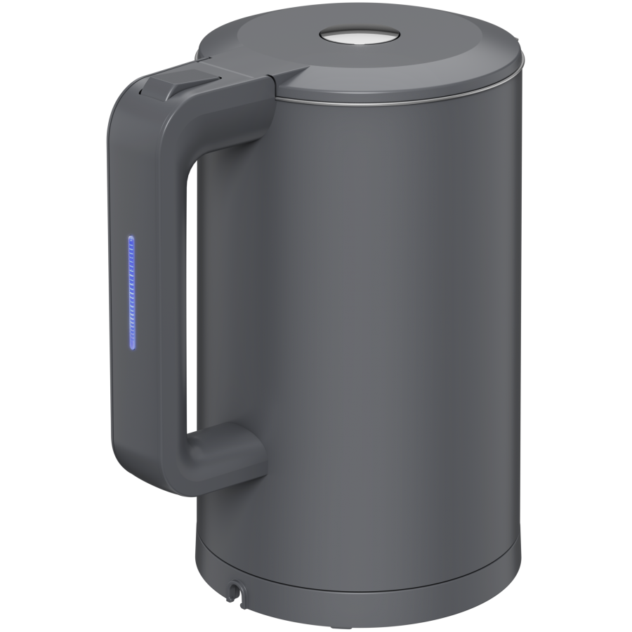 Electric Kettle, gray, 220-240V, 1850-2200W, 1.7L, strix controller