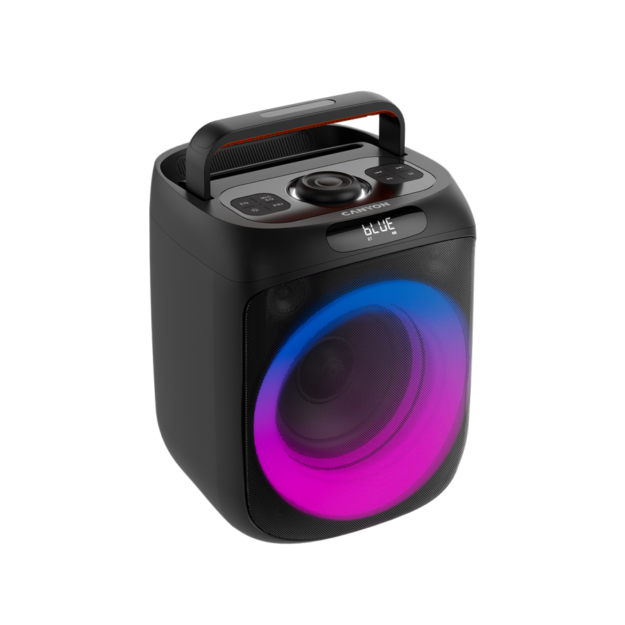 CANYON Portable Party Speaker OnFun 6 RGB Black
