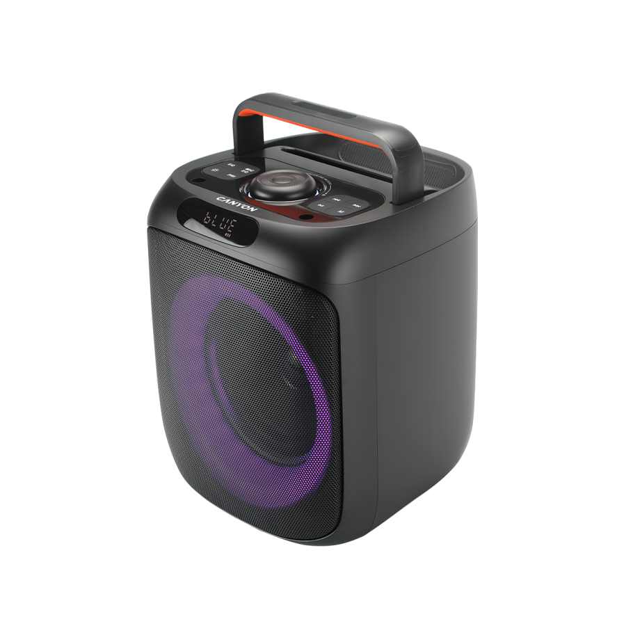 CANYON Portable Party Speaker OnFun 6 RGB Black