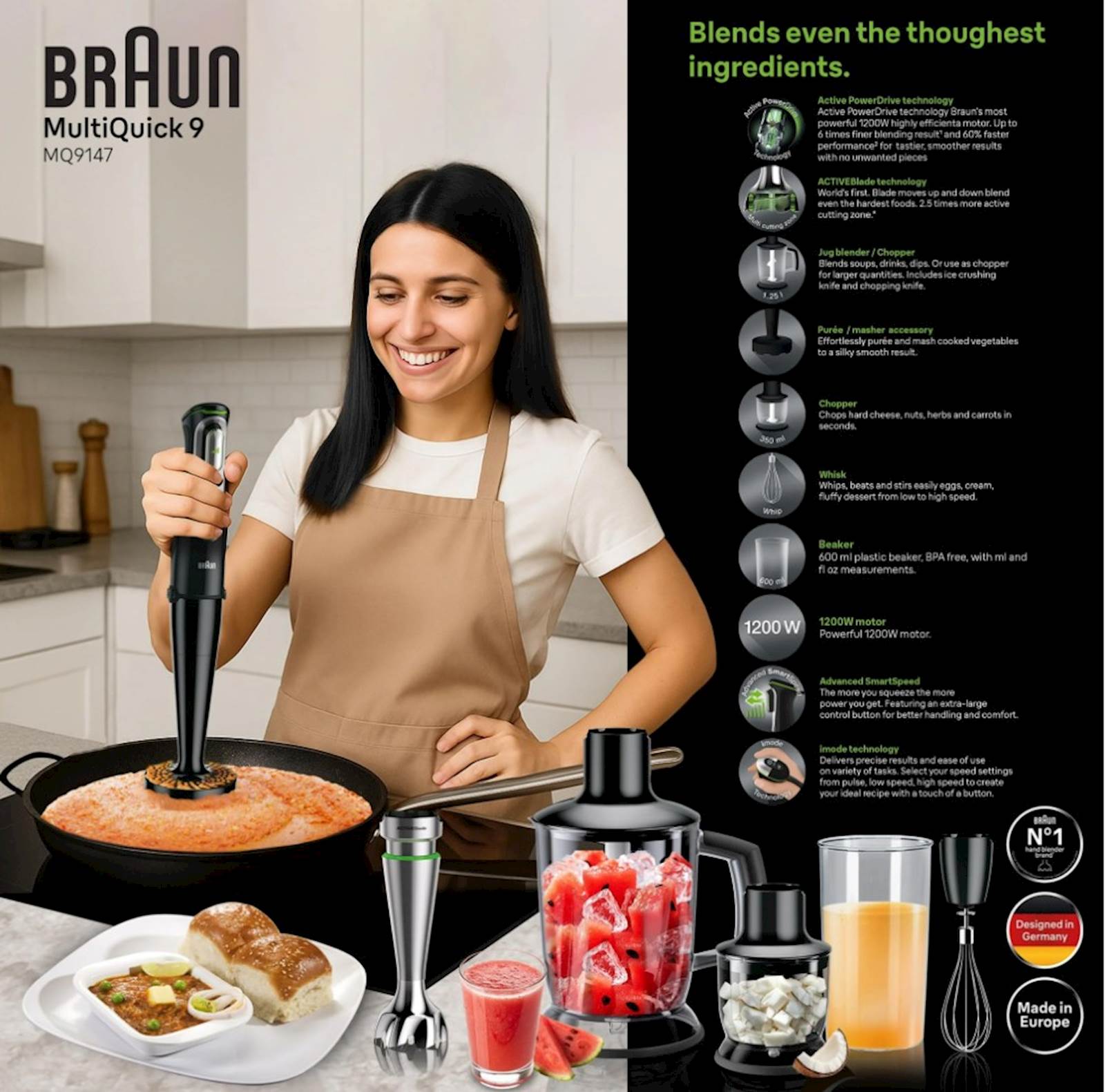Štapni mikser BRAUN MQ9147X