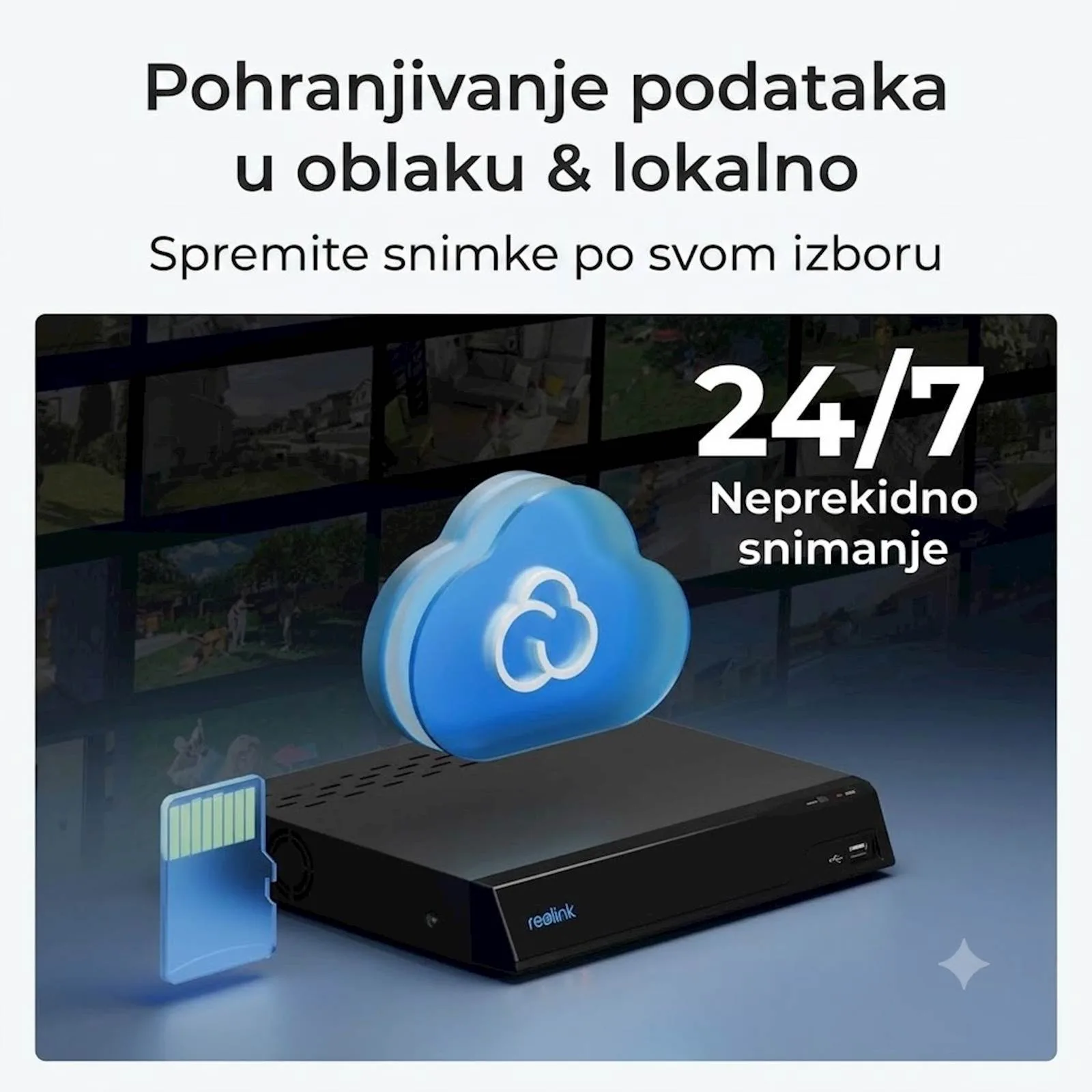 IP Kamera Reolink E serija E540 bijela