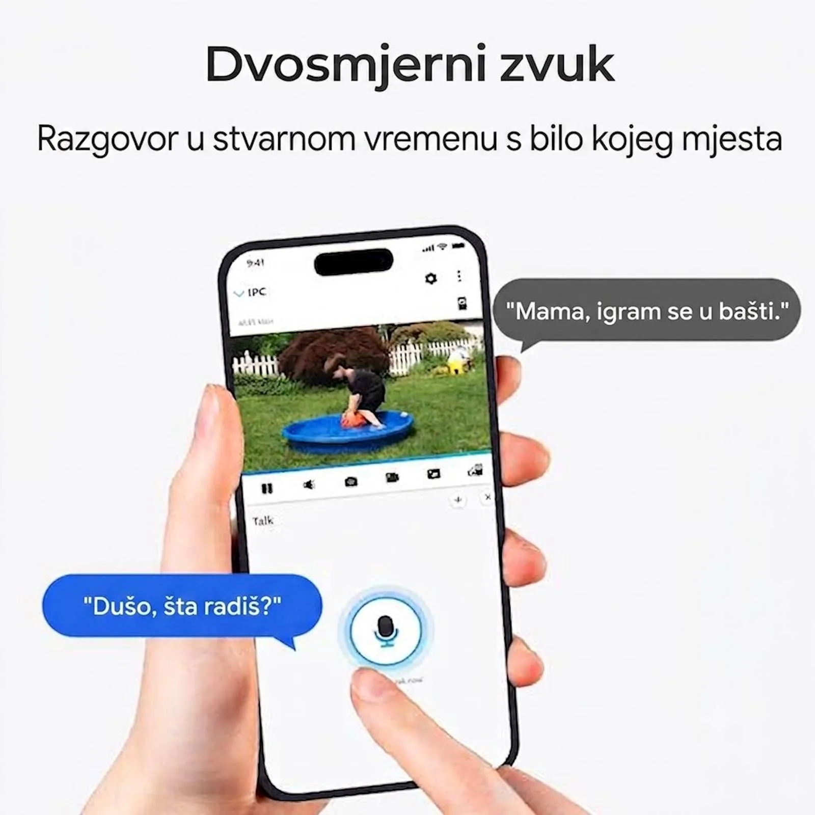IP Kamera Reolink E serija E540 bijela